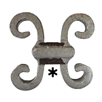 ALUMINUM PICKET CASTING (5/8" GAP)