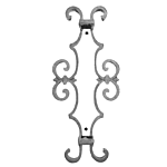 ALUMINUM PICKET CASTING (1/2" GAP)