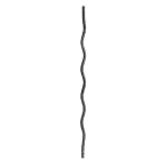 (78) INDTL 597/3 STAIR & RAIL HAMMRD BALSTR (35-7/16" H)