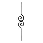 (90) INDTL 60/3 RAIL BALUSTER (1/2" SQ. X 35-7/16" H)