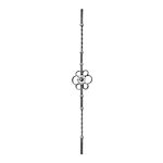 (101) INDTL 615/1 STEEL "DUAL ROD" BALUSTR (35-7/16" H)