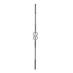 (101) INDTL 615/4 STEEL "DUAL ROD" BALUSTR (35-7/16" H)