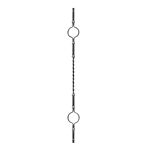 (101) INDTL 617/2 STEEL "DUAL ROD" BALUSTR (35-7/16" H)