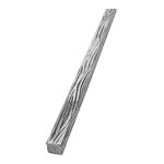 (126) INDTL 623/7 "WOOD GRAIN (5/8" SQ. X 10 ) (OLD# 599/5Q)