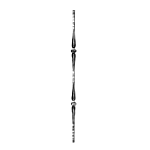 (C-91) 39" INDTL 64/I/2/39 RAIL BALSTR (39-3/8" X 9/16" SQ.)