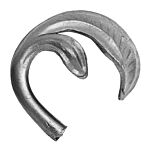 (161) INDTL 663/3 CAST STL LEA (3-9/16" H X 2-3/4" W)