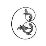 (045) INDITAL 681/7 FLOWER PANEL (16-1/8" H)