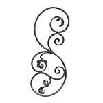 (044) INDITAL 685/3 FLOWER PANEL (23-1/4" H)