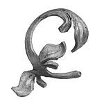 (160) INDTL 689/7 FORGED LEAF (4-3/4" H)