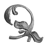 (160) INDTL 689/8 FORGED LEAF (4-3/4" H)