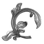 (160) INDTL 689/9 FORGED LEAF (6-5/16" H)