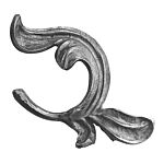 (160) INDTL 691/1 FORGED LEAF (3-15/16" H)
