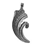 (160) INDTL 691/3 FORGED LEAF (4-3/4" H)