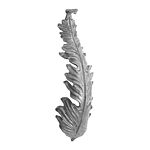 (160) INDTL 692/8 STEEL LEAF (13" H)