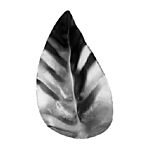 (162) INDTL 702/1 SHEET METAL LEAF (4-5/16" H X 2-7/16" W)