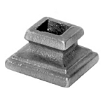 (141) INDTL 746/4 CAST IRON SHOE (5/8" SQ. HOLE)