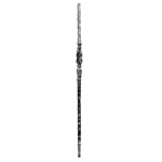 (C-126) INDTL 799/1 NEWEL POST (47" H X 1-3/16" SQ.) (MATCHES 505/3)