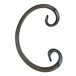 (C-10) INDITAL 80/A/10 SCROLL (5-1/2 X 3-3/4 X 1/2 X 1/4)