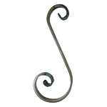 (C-5) INDITAL 80/A/1 SCROLL (10-5/8 X 4-5/16 X 1/2 X 1/4)