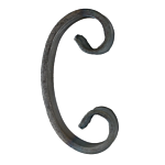 (C-5) INDITAL 80/A/3 SCROLL (4-5/16" X 2-3/8" X 1/2 X 1/4)