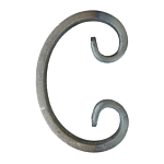 (C-5) INDITAL 80/A/9 SCROLL (4-1/8 X 2-3/4 X 1/2 X 1/4)
