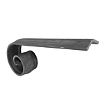 (C-124) INDTL 812/12/T HANDRAIL END (TO MATCH 811/6/T)