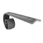 (C-124) INDTL 812/15/T HANDRAIL END (TO MATCH 811/8/T)