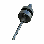 MANDREL - FITS HOLE SAWS 1 1/4 - 6" / CHUCK SIZE 1/2" (DESCO#81342-CARDED)
