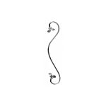 (06) INDITAL 92/C/4 SCROLL "L" (4-13/32 X 20-1/16 MATERIAL 1/2 X 1/4)
