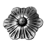 (C-161)INDTL 94/B/6 FRGED FLOWER (4-15/16 " DIA.)