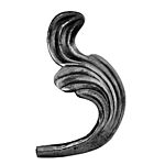 (160)INDTL 94/B/10 FORGED LEAF RH - (4-3/4" H X 3-3/8" W)