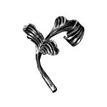 (160)INDTL 94/B/11 FORGED LEAF LH - (7-1/16" H X 5-1/8" W)