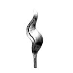 (160) INDTL 94/B/4 FORGED LEAF (9-7/8" H X 3-1/8" W)