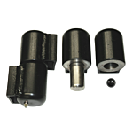 PR(S) "ROUND" HEAVY DUTY BARREL HINGE (7 X 2-1/2" RD.)