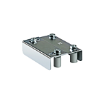 CANTILEVER GATE ADJUSTABLE GUIDE PLATE FOR 1-1/4" - 2-3/8" GATE FRAME