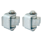 PR(S) ROUND STANDARD DUTY "BEARING HINGE" ADJUSTABLE PIN - FOR ROUND POST (2.9" H X 1.5" W)