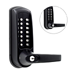 CODELOCK HEAVY DUTY "MARINE BLACK" MECHANICAL LOCK (DOUBLE-SIDED) W/KEY OVERRIDE