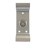 CAL-ROYAL OUTSIDE TRIM/CYL. FOR 2200/9800EO PANIC EXIT (SILVER FINISH)