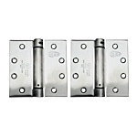 PR(S) CAL-ROYAL "STAINLESS STEEL" 4.5 X 4.5 SINGLE ACTION SPRING HINGE