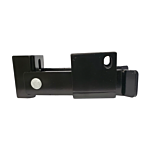 DAC COMMERCIAL 2" STRONG ARM LATCH FOR SQUARE GATE FRAMES (BLACK POWDER COAT)