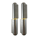 PR(S) HEAVY DUTY "PLAIN STEEL" TEAR DROP HINGE (3.94/100MM L X 5/8" DIA.)