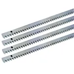 FAAC (PACK OF 4) STEEL GALVANIZED RACK 3.3' SECTION WITH FITTINGS (490122.1)