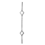 (C-99) INDITAL GD25/1 BALUSTER (39-1/2" X 4-1/2" X 9/16" SQ)