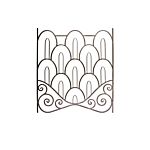 (13C) INDITAL GD291/1 GONZATO DESIGN MATERIAL 1/2" SQ (35-7/16" W X 39-3/8" H)