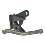***NO HOLES PLAIN STEEL*** H.D. GRAVITY GATE LATCH