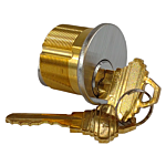 GMS 1" MORTISE CYLINDER M100-SC-26D-ST-A2 (CAN BE USED ON GL1-FL /GL1-FS)