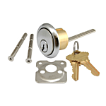 GMS RIM CYLINDER SCH/CK D/CHR