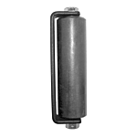 **PLASTIC** (6" X 1-3/4" DIA) BLACK GUIDE ROLLER ASSY.