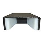 NO LIFT GATE STOP U.H.M.V. WHITE PLASTIC LINED
