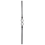 (C-5C) INDITAL 1753/5 CENTER DOUBLE LOOP PICKET (39-3/8" X 1-9/16" X 1/2")